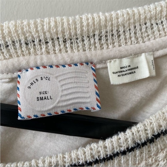 ANTHROPOLOGIE- Latitude Stripe Knit Top - Picture 5 of 7
